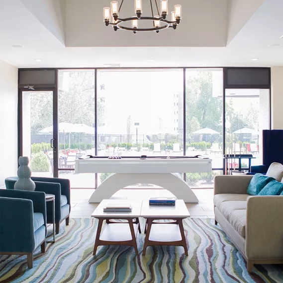 Century Hills commercial interior design by Annette Jaffe Interiors