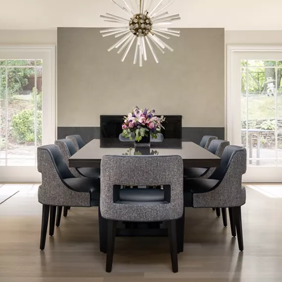 Contemporary Soundview home interior design project by Annette Jaffe Interiors