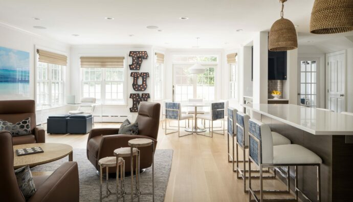 Family home in North Shore of Long Island designed by Annette Jaffe Interiors